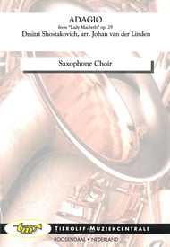 Adagio - from Lady Macbeth for Saxophone Ensemble cover Thumbnail